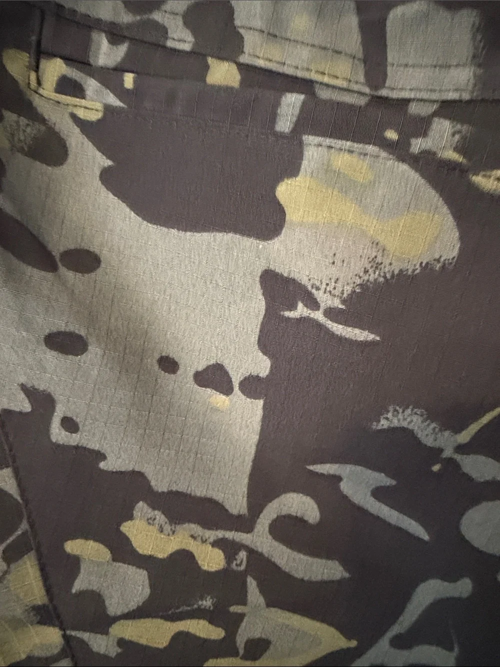 Women's Camouflage Cargo Pants - Green/Black light canvas NWT